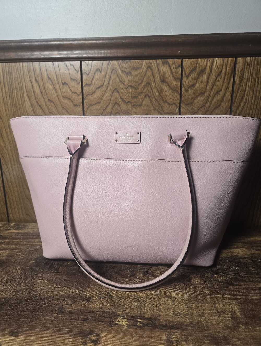 kate spade Pink Leather Tote Bag